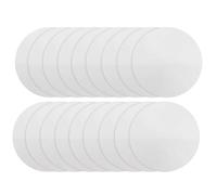 Healeved 100 Sheets Qualitative Filter Paper Round Lab Filter Paper for Chemistry Cellulose Filter Paper Ultra Fine Filter Paper 9X9CM