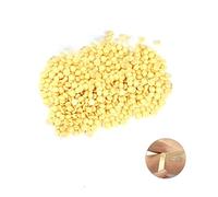 Healeved 100g Painless Hair Removal Wax Beads Solid Depilatory Beads for All Skin Types Easy to Use Without Strips Safe and Hair Removal Light Yellow Milk Flavor