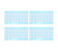 Healeved 100Pcs Autoclavable Eptfe Breathable Filter Discs Self-Adhesive Mushroom Cultivation Patch for Jar Lid Ventilation Contamination Barrier in Mycology Supplies