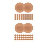 Healeved 100pcs Breathable Finger Joint Adhesive Large Round Wound Care Plasters for Blister Prevention and Travel Essentials