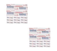 Healeved 100pcs Breathable Wound Care Strips Soft Skin Tape Emergency Aid Gentle Fixation Tape for Scrapes and Sensitive Skin