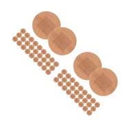 Healeved 100pcs Comfort Breathable Fingertip Joint Bandages for Wound Care Blister Prevention Large Round Adhesive Patches of First Aid Travel Essentials