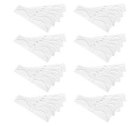 Healeved 100pcs Eyebrow Mapping Stickers: Adhesive Eyebrow Shaping Stencils Template - Disposable Brow Shaper Tool With Strong Adhesive For Beginners