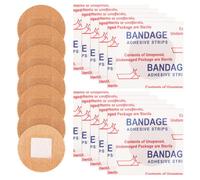 Healeved 100pcs Fabric Adhesive for Small Wounds with Breathable and Flexible Material, Comfortable Hemostasis Patches for Finger and Knuckle Protection