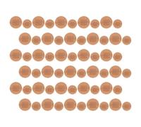 Healeved 100pcs Fabric Round Adhesive for Finger and Joint Protection, Strong Adhesion and Flexible Design, Travel Essentials for Comfortable Breathable Wound Care