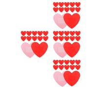 Healeved 100pcs Heart-Shaped Bandages Breathable Adhesive Plasters for Small Cuts and Scrapes Cute Protective Wound Stickers Skin-Friendly First Aid Closures