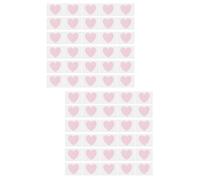 Healeved 100pcs Heart-Shaped Breathable Hemostasis Bandages Non-irritating Wound Care Patches First Aid Plasters for Injury Protection and Healing