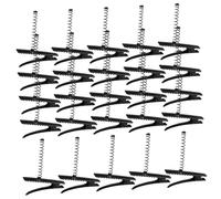 Healeved 100pcs Metal Duck Bill Hair Clips for Women Spring Alligator Hairpins for DIY Crafting Hair Styling School Party Christmas Accessories Creative Headpiece Clips