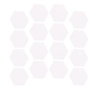 Healeved 100pcs Quilting Paper Template for DIY Handmade Sewing with Smooth Surface and Good Flexibility, Easy to Sew in Cloth Piercing Paper Quilting Craft Supplies for Patchwork