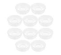 Healeved 10pcs 20-25L Plastic Drum Caps Leak-Proof Screw Seal Lid, Chemical and Pet Food Storage Bucket Inner Plug Bung for Industrial and Home Use