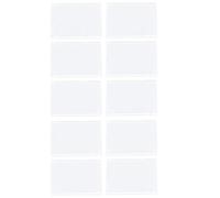 Healeved 10pcs A5 A6 B5 PVC Binder Zipper Pockets Document Storage Bags Card Holder Bill Organizer for Office and School