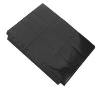Healeved 10pcs Double-Sided Card Sleeve Pages Binder Refills for Standard Size Trading Cards Baseball and Game 180-pocket Album Pages for Ring Binders