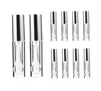 Healeved 10pcs Empty Lip Gloss Tubes Lip Gloss Sub Bottle Cosmetic Container for Squeeze and Sparkle