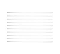 Healeved 10pcs Glass Stirring Rods for Cocktail Drinks and Experiments, Rounded Glass Mixing Sticks with Corrosion Resistance and Controlled Liquid Flow for Kitchen and Physics Use