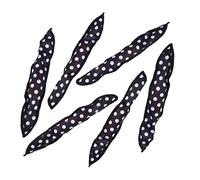 Healeved 10pcs Heatless Sponge Rollers Hair Curling Tools for Travel Home Lightweight Wavy Hair Creators No Heat for Women Girls