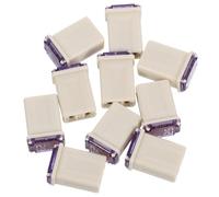 Healeved 10pcs Micro Low Profile Car Fuses 25A Mini Automotive Fuse Kit for Vehicle Electronics Protection and Auto Repair