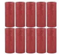 Healeved 10pcs Multi-function Paper Storage Canisters for Tea and Coffee, 50ml Cylinder Containers with Rustic Charm and Simple Style, for Shelf and Pantry Storage Solution to Preserve