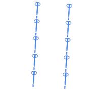 Healeved 10pcs Multi Use Safety Jail Signature Pen Ergonomic Swallowing Design for Comfortable Writing Experience for Prison Use Retractable Tip Lightweight and Portable Random Color