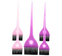 Healeved 10pcs Professional Hair Dyeing Comb Colorful Tooth Hair Coloring Tools for Home and Salon Use and Practical Hairdressing Combs for Easy Application and Blending Random Color
