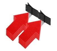 Healeved 10pcs Red Arrow Hair Clips Decorative Question Mark Hair Barrettes Cartoon Accessories for Party Photo Props