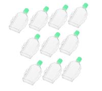 Healeved 10pcs Refillable Essential Oil Bottles Mini Containers for Medicinal Oils Precise Dispensing for Travel Aromatherapy Projects