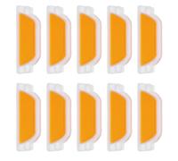 Healeved 10pcs Reflective Road Pavement Markers for Asphalt Ultra-visible Safety Studs with Wide-angle Light Reflection Versatile Driveway and Sidewalk Reflectors for Night Visibility