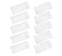 Healeved 10pcs Silicone Heel Protector Strips, Self-Adhesive Shoe Gel Cushion Pads for Sandals and Boots, Unisex Anti-Slip Foot Care Inserts to Prevent Blisters and Chafing