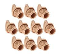 Healeved 10pcs Silicone Hot Water Bottle Stopper Replacement Caps, Rubber Seal Screw Plugs for Leakproof Winter Heating Bottles, Compatible Universal Warm Hand Therapy