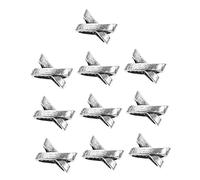 Healeved 10pcs Viking Style Beard Beads Hair Braiding Diy Beads Men Fashion Accessory Viking Hair Accessories Mustache Jewelry Diy Charms