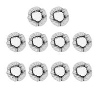 Healeved 10Pcs Wig Mesh Cap Stretchy Breathable Nylon Net Wig Caps for Bald Head Comfortable Adjustable Hair Cover for Sleeping and Daily Wear