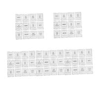 Healeved 120pcs Shampoo Bottle Labels Self-adhesive Dispenser Stickers for Bathroom Containers Organization for Lotion and Shower Gel Material Easy to Use