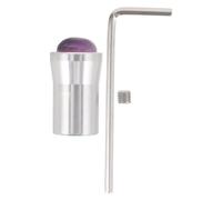 Healeved 12mm Tuning Fork Accessories Amethyst Crystal Gem Stone Tuning Fork Base Feet for Meditation and Healing Healing Feet Accessory for Yoga Sound Therapy and Meditation Sessions
