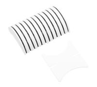 Healeved 12pcs Adhesive Lash Strips: Strong Hold Invisible Effect Waterproof For Travel And On The Go Touch Ups Suitable For All Day Wear