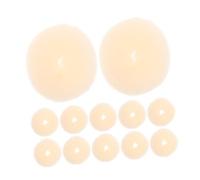 Healeved 12pcs Hair Bun Maker for Women and Teen Girls Easy Hair Donut Styling Tools for Everyday Wear Yoga and Special Occasions
