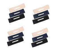 Healeved 12pcs Hair Bun Maker Lazy Hair Curler French Hairstyle Accessories for Easy Updos Includes Colors