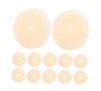Healeved 12pcs Hair Bun Makers for Women Donut Styling Tools for Easy Updos Hair Accessories for Daily Wear Weddings and Special Occasions