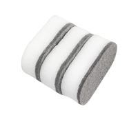 Healeved 12pcs Kitchen Cleaning Sponge Dishwashing Pad Home Household Cleaning Scouring Pad for Daily Use Grey