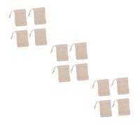 Healeved 12pcs Mesh Pouch with Drawstring for Bathing Exfoliating Soap Bag for Shower and Material for Skin Care