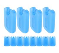 Healeved 12pcs Reusable Ice Freezer Block Packs for Cool Boxes and Lunch Bags Ice Crystal Cooling Packs with Advanced Cooling Technology Portable for Picnic Camping and Outdoor Use