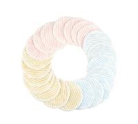 Healeved 12pcs Reusable Makeup Remover Pads Bamboo Fiber Face Cleaner for Face Scrubbing Exfoliating Sky