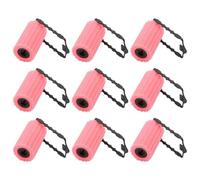 Healeved 12pcs Sponge Roller Hair Styling Tool Curler Time-saving Does Not Hurt Hair Pink for Women and Ladies Hairdressing Use