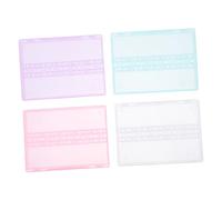 Healeved 12pcs Storage Boxes for Grinding Heads Manicure Tool Holders for Festivals Salon Use