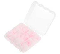 Healeved 12pcs Waterproof for Swimming and Travel, Soft Moldable Wax and Cotton for Comfortable Fit and Noise Reduction, Reusable Bath for Adults and Women