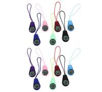 Healeved 14pcs Mini Pocket Compasses with Hanging Lanyard for Reliable Navigation, Plastic Hand Held Compasses for Hiking, Travel and Outdoor Adventure Tools