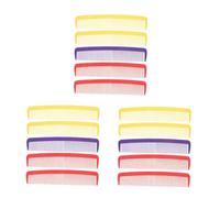 Healeved 15 pcs Funny Giant Wide Tooth Comb for Halloween Carnival Party Lightweight Plastic Hair Props for Costumes Pranks Stage Performances with Red Yellow Purple Colors