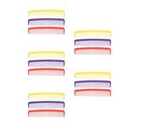 Healeved 15 pcs Giant Hair Styling Combs Carnival Clown Combs Red Yellow Purple Funny Hair Brush Prank Props for Halloween Costumes Themed Parties for Men Women