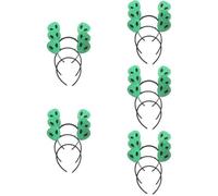 Healeved 15 pcs Glitter Headbands Boppers Fun Hair Accessories for Halloween Costumes Eye Catching Decorations for Space Theme Parties Versatile Headbands for All Hairstyles