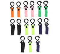 Healeved 15pcs Cart Hook Pram Hooks for Bags for Stroller Pushchair Use Random Color