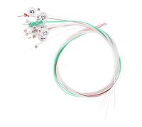 Healeved 15pcs Lyre Harp Strings Replacement Lightweight Instrument Strings with Crisp Sound and Rich Overtone Easy to Install for Lyre Harp Players and Beginners
