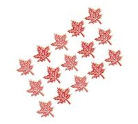 Healeved 15PCS Maple Leaf Brooch Pins Metal Drip Oil Fall Leaves Lapel Pins for Women Men Canada Day Thanksgiving Festival Souvenirs Autumn Jewelry Accessories